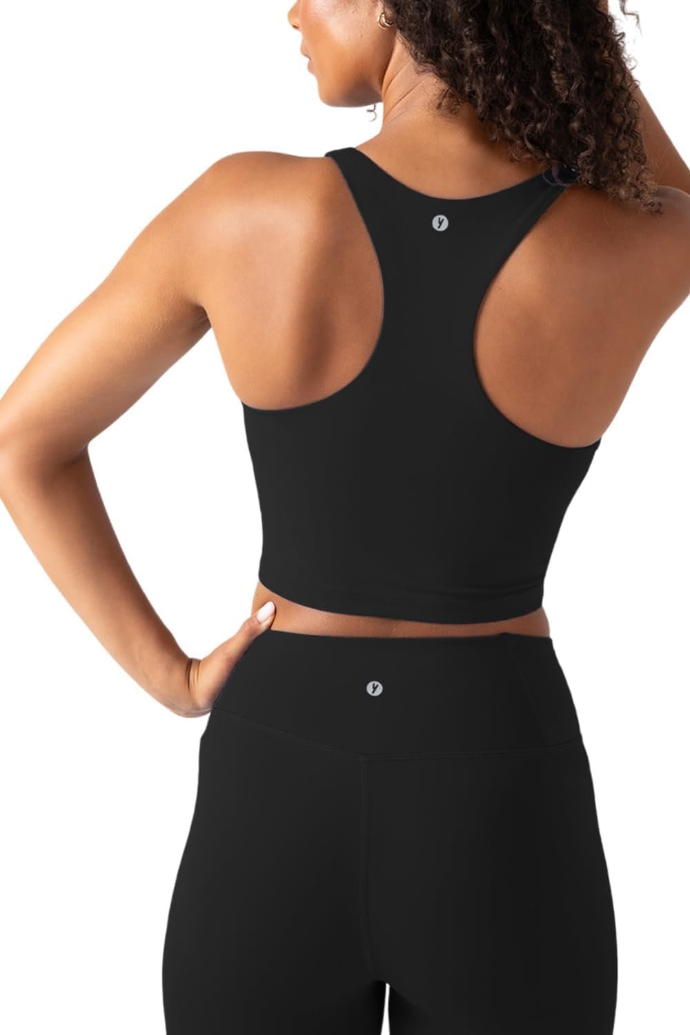 YITTY Active Sports Bra Tank, Tank Top for Women with Built-in Bra, Racerback, Removable Cups, Low-Impact Yoga and Gym - Image 2