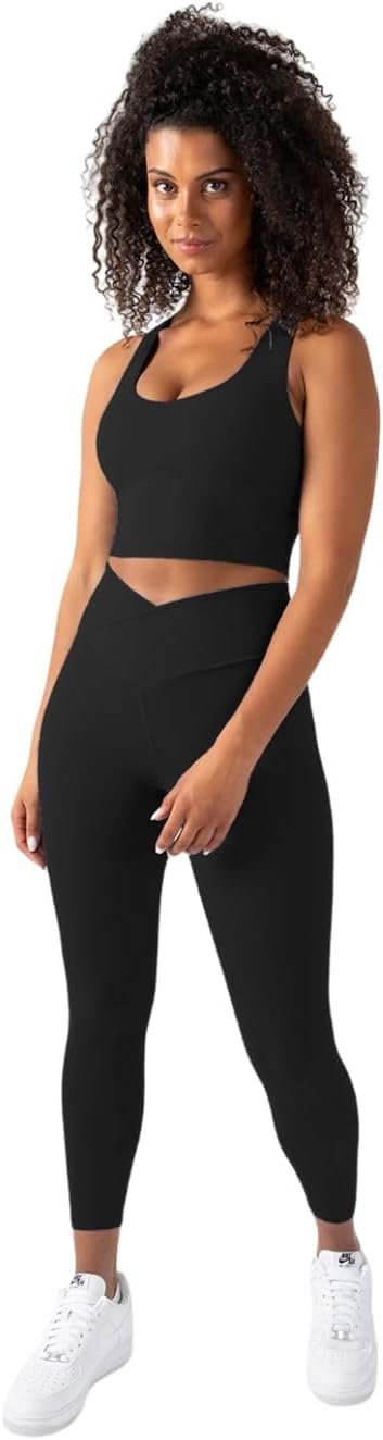 YITTY Active Sports Bra Tank, Tank Top for Women with Built-in Bra, Racerback, Removable Cups, Low-Impact Yoga and Gym - Image 5
