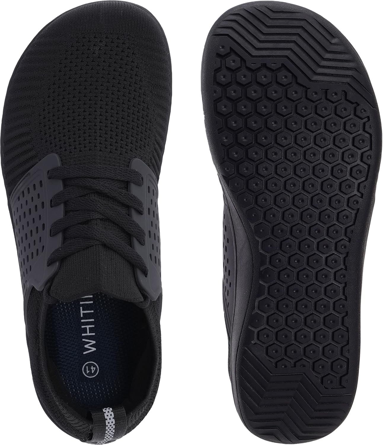 WHITIN Women's Wide Minimalist Barefoot Shoes W85 | Zero Drop for Stance and Gait Alignment, Thin Sole Enhances Ankle Stability, Ideal for Casual Wear, Gym Training, and Walking - Image 7