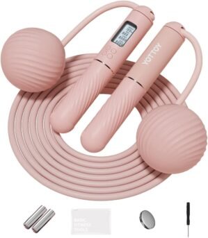 YOTTOY Skipping Ropes for Adults -C...