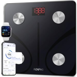 RENPHO Smart Scale for Body Weight,...