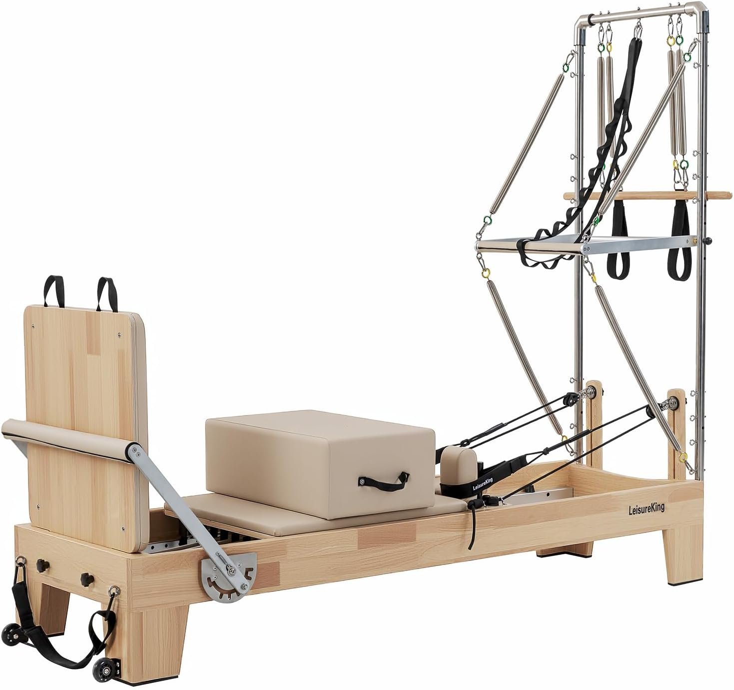 Pilates Reformer Machine, Quick-Ass...
