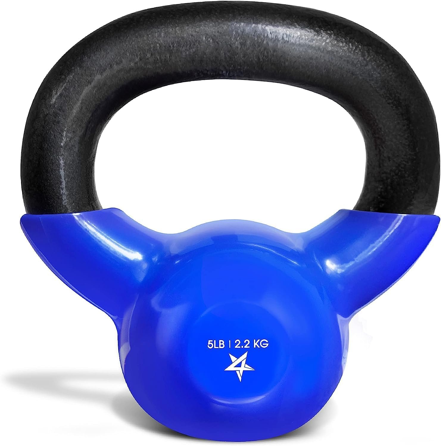 Yes4All Kettlebell, 5-100 LB Vinyl ...