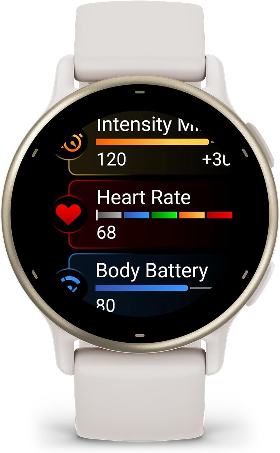 Garmin vívoactive® 5, Health & Fitness GPS Smartwatch, 42mm, Ivory | 24/7 Health Monitoring, Built-In Sports Apps, Sleep Coach, Body Battery™ Energy Monitoring, Workout Benefit & Recovery Time - Image 2