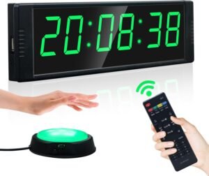 YZ Gym Clock for Home Gym with Star...