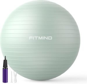 FITMIND_ Extra Thick Exercise Ball ...