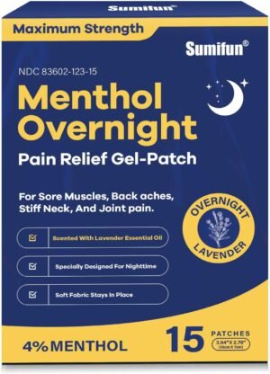 Sumifun Overnight Pain Relief Patch...
