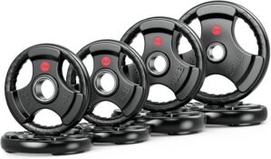 GIKPAL Olympic Weight Plates, 2-Inc...
