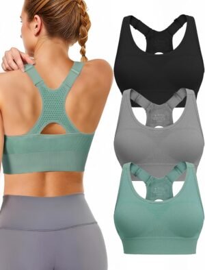 Adjustable Sports Bras for Women Hi...