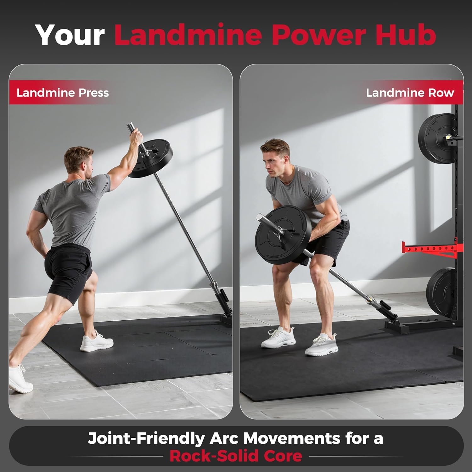 FLYBIRD SR1 Squat Rack, Adjustable Power Rack for 6FT/7FT Barbells | Squat Rack for Home Gyms with Pull-Up Bar,22 Adjustment Positions, J-Hooks and Safety Spotter Arms w/ 110/180LBS Home Package - Image 8