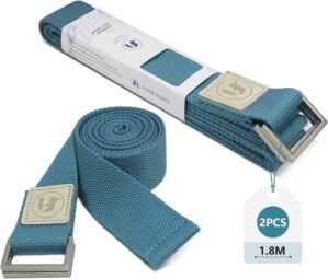 Yoga Straps 1.8M or 2.5M, Durable C...
