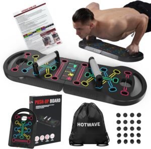 HOTWAVE Push Up Board, Portable Pus...