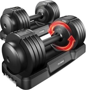 FLYBIRD DB2 Adjustable Dumbbell Set...