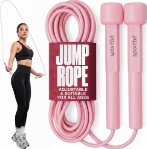 SPORTBIT Adjustable Jump Rope for F...