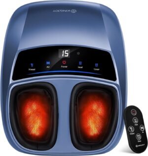 KINGJOY Foot Massager with Heat for...