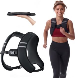 ZELUS Weighted Vest, Washable Z-Fit...