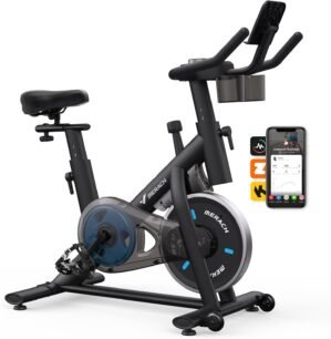 MERACH Exercise Bike, Magnetic Fric...