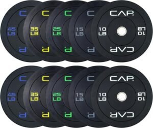 CAP 2-inch Olympic Bumper Plate Wei...