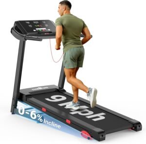 THERUN 9Mph Treadmills for HOM, Run...