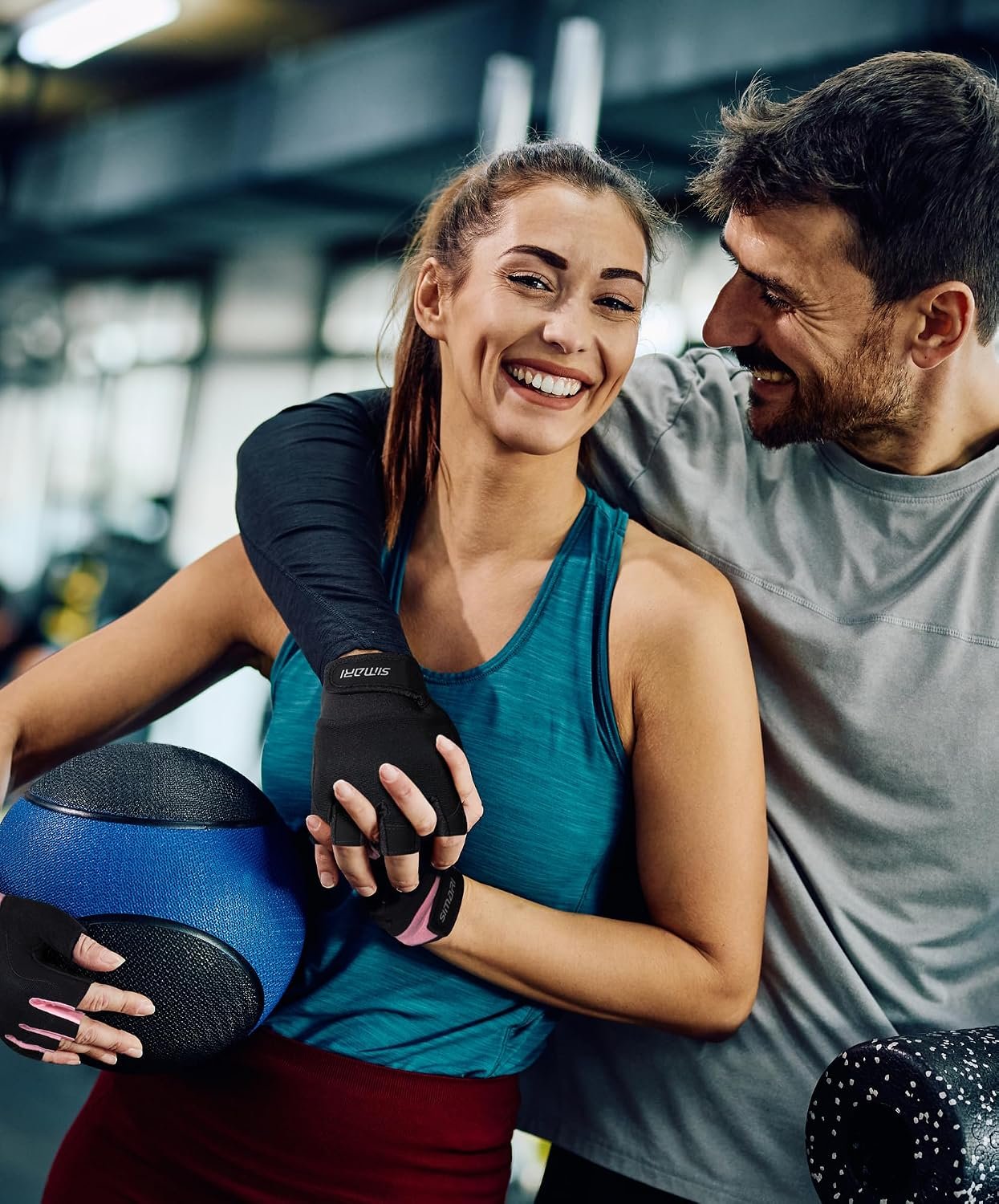 SIMARI Breathable Workout Gloves with Cushion Pad/Grip/Reduce Calluses, Weight Lifting Gloves for Gym Exercise, Cycling, Weightlifting Training, Fitness, Pilates, Kayaking, Gift for Men & Women - Image 7