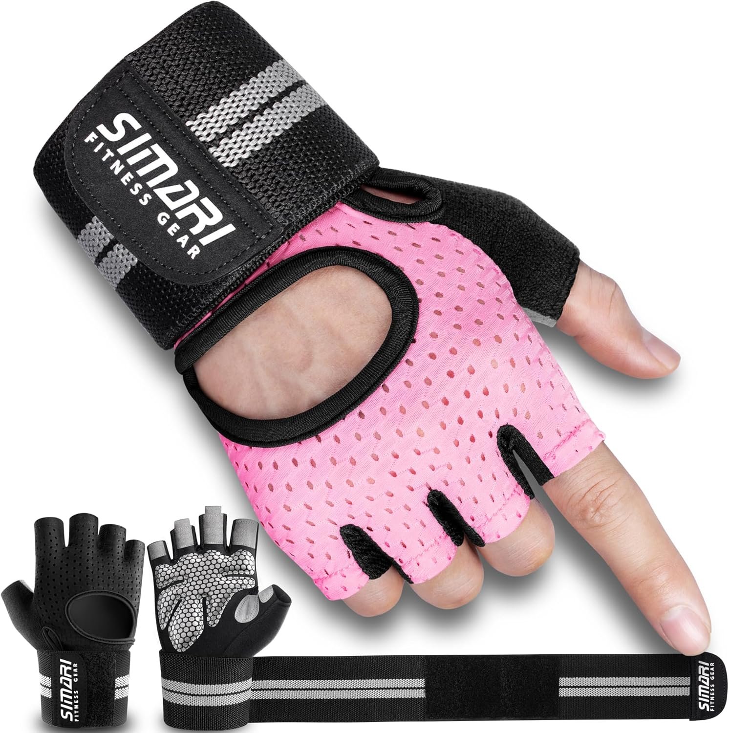 SIMARI Breathable Workout Gloves fo...