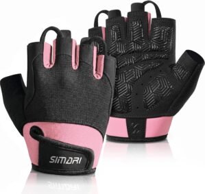 SIMARI Breathable Workout Gloves wi...