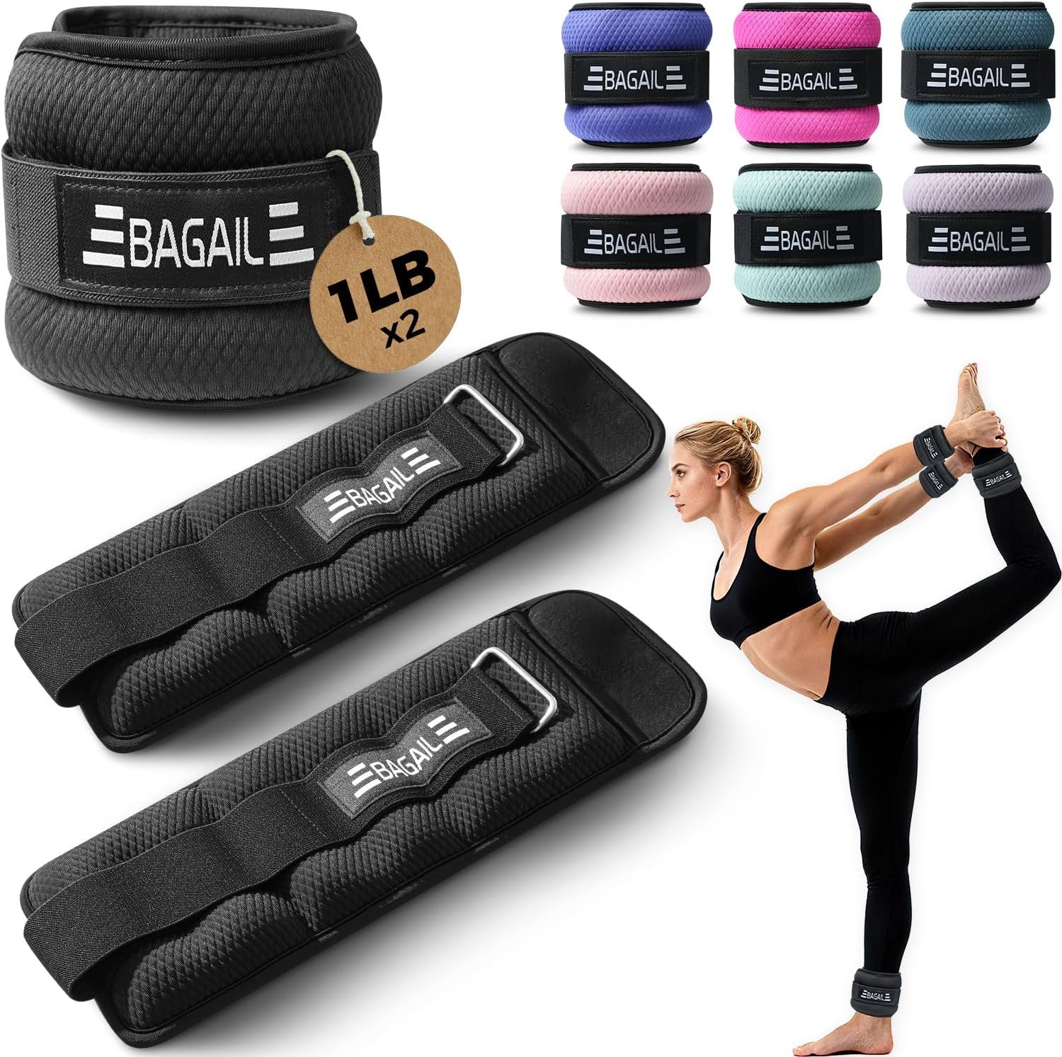 BAGAIL Ankle Wrist Weights for Wome...