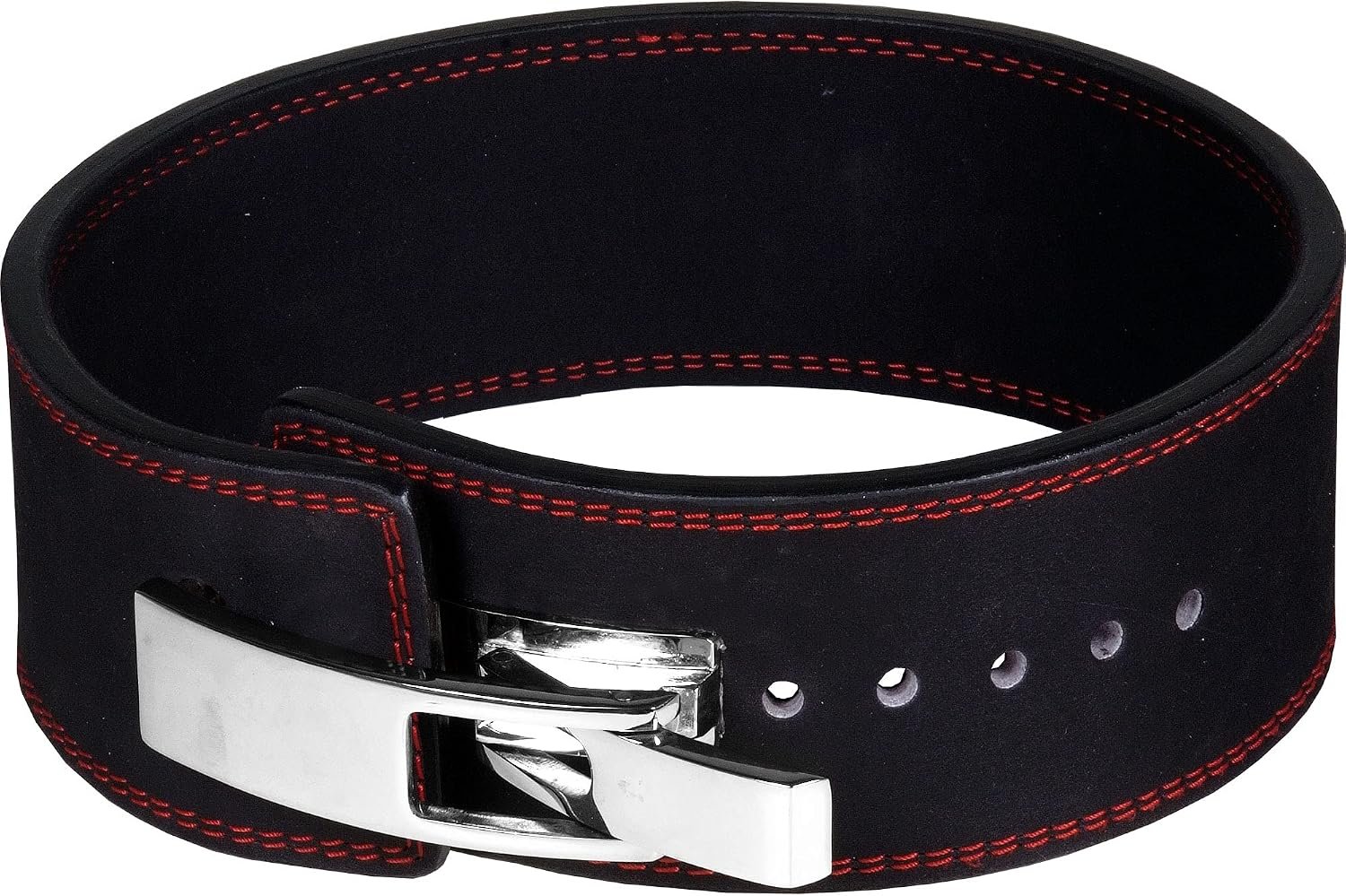 IBRO Powerlifting Lever Gym Belt – Power 8MM, 10MM or 13MM Extreme Heavy Duty Genuine Leather Belts - Squats Deadlifts Bodybuilding Weight Lifting IPF Power Lifting Strongman for Men - Image 7