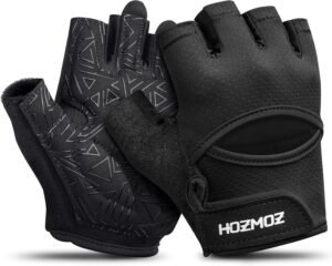 HOZMOZ Ventilated Weight Lifting Gl...