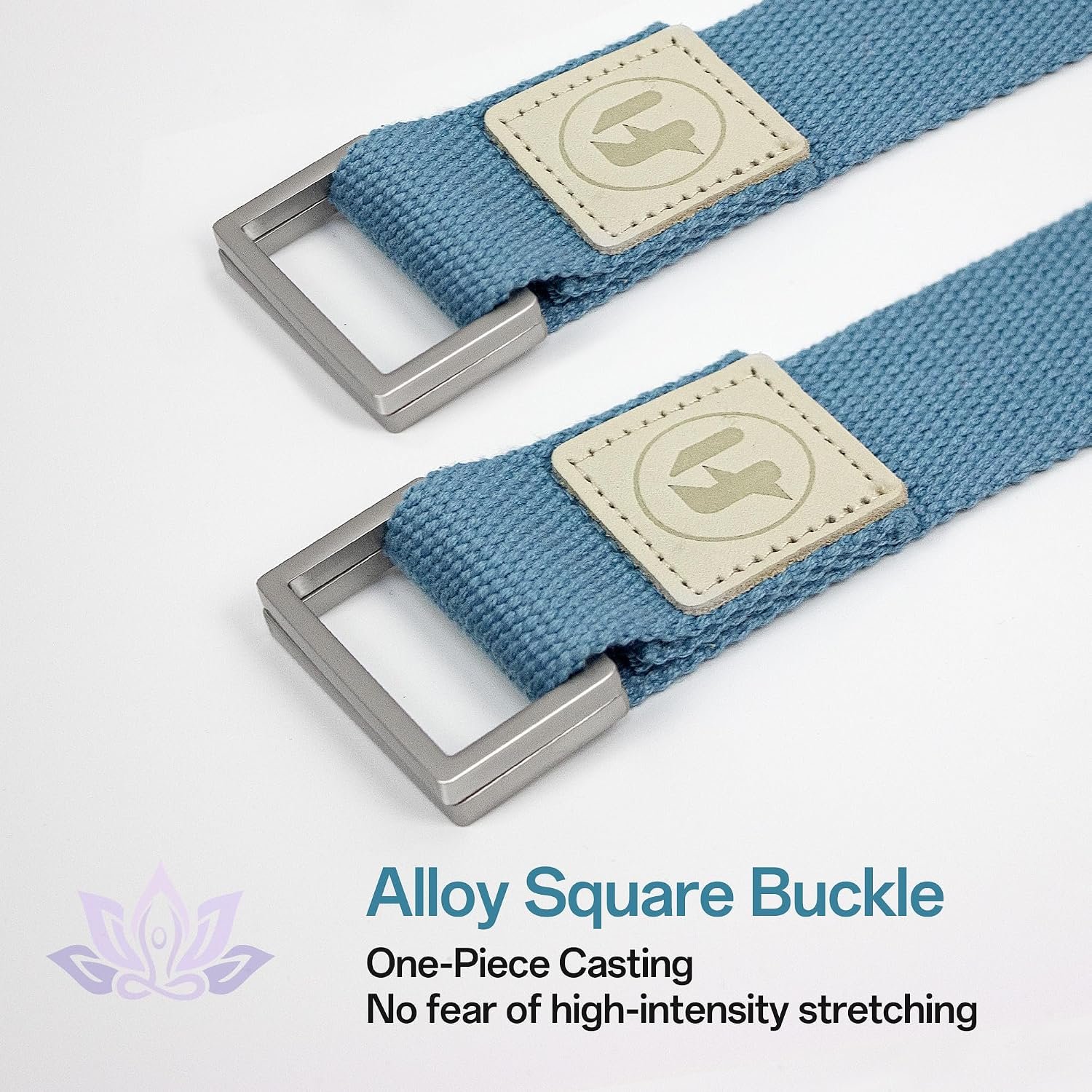 Yoga Straps 1.8M or 2.5M, Durable Cotton Yoga Straps for Stretching, Adjustable Yoga Belt Strap for Yoga, Dance, Gym Workouts - Image 2