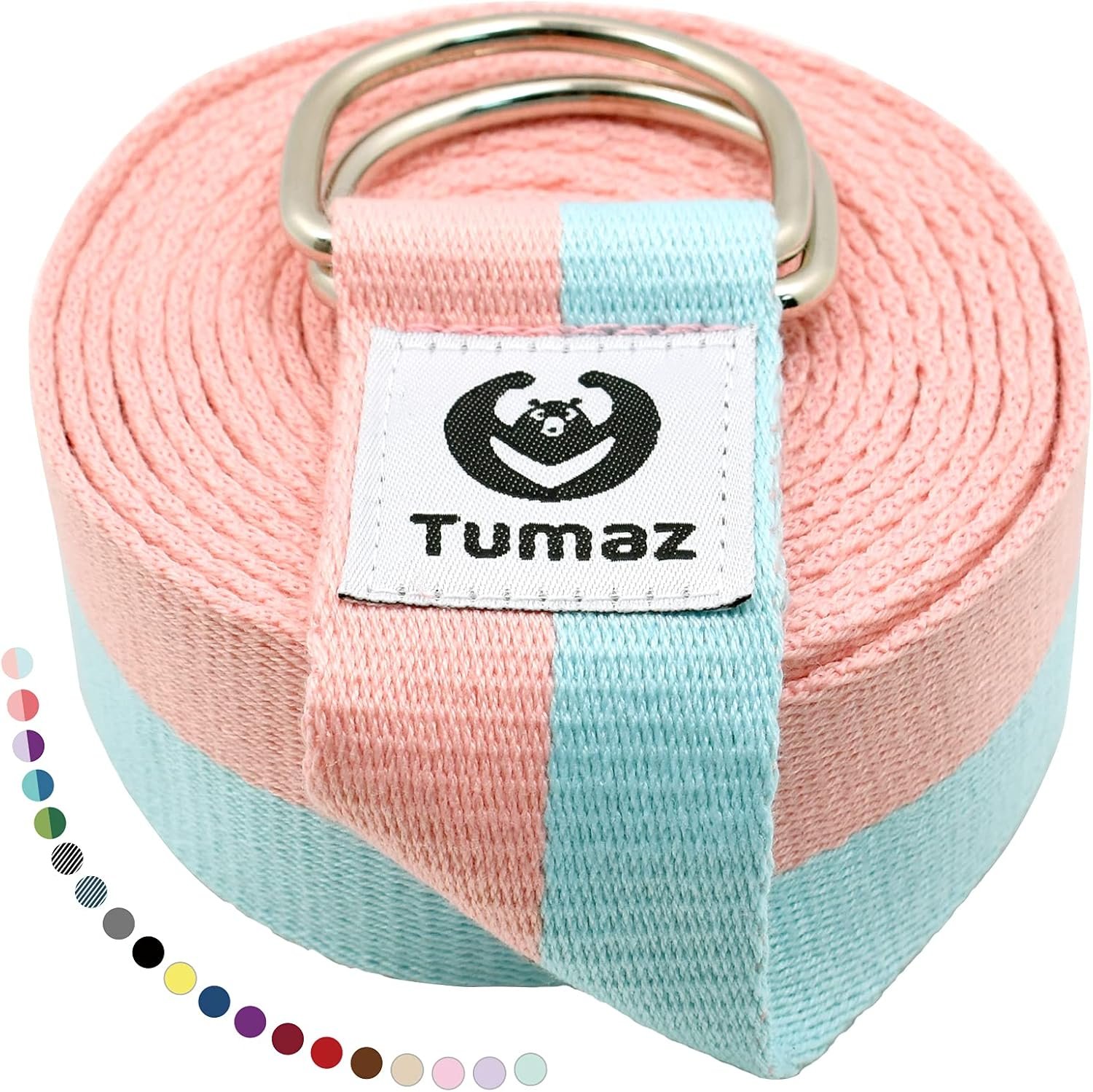 Yoga Strap for Stretching with Adju...
