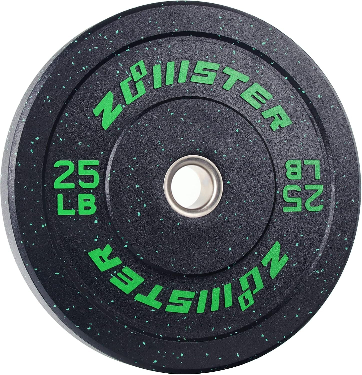2-Inch Bumper Plate, Olympic Weight Plate HIGH BOUNCE | ODOR-FREE | NOISE-REDUCING | ABSORB IMPACT Bumper Weight Plate with Steel Insert Strength Training Weight Lifting Plate - Image 8