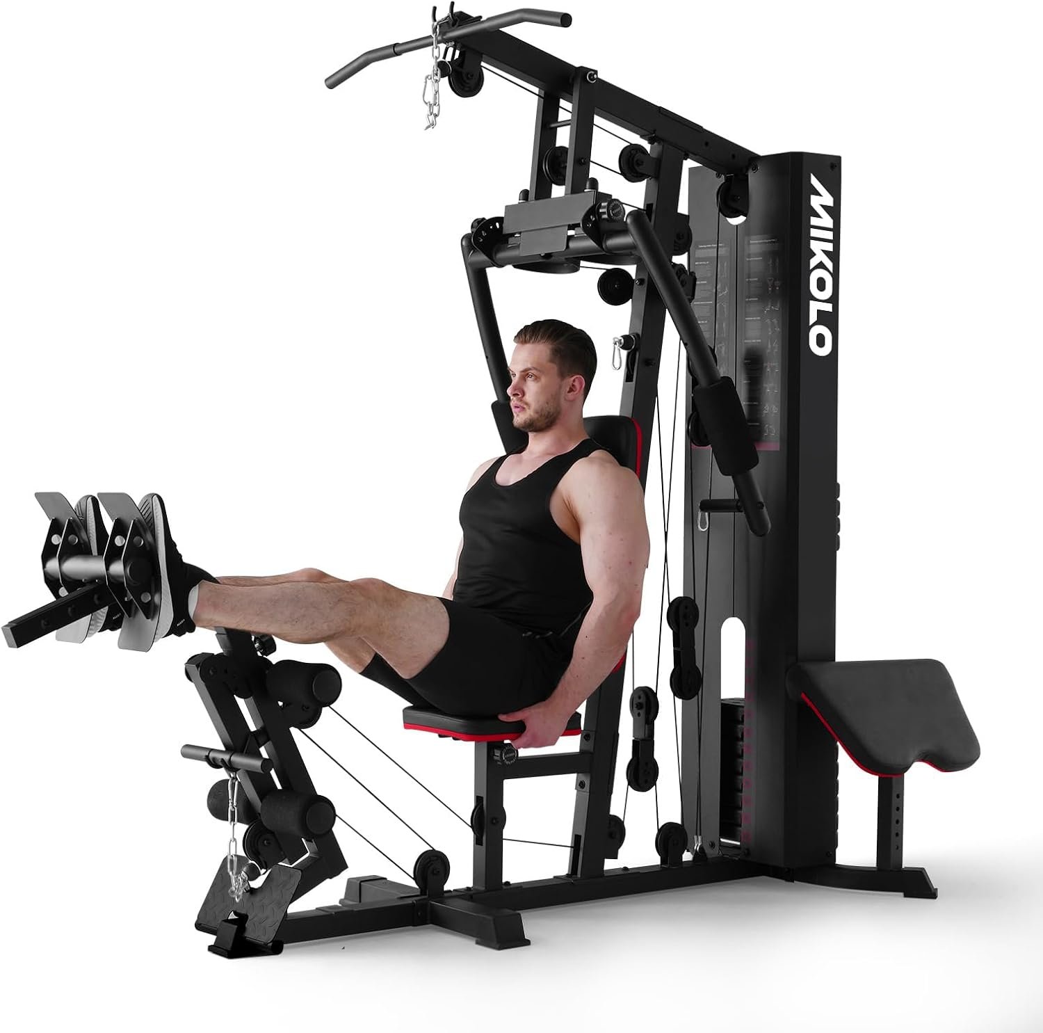 Mikolo Home Gym, Workout Station wi...