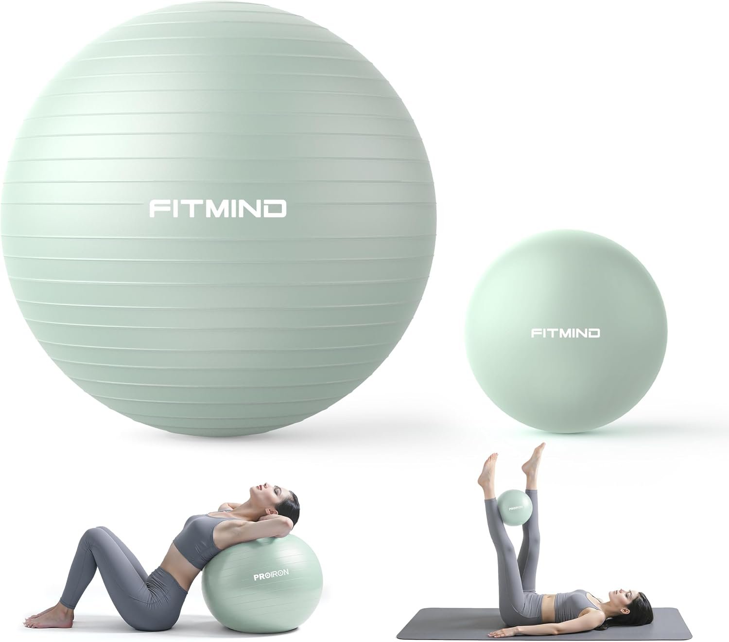 Exercise Balls Set 22-30 Inch &...