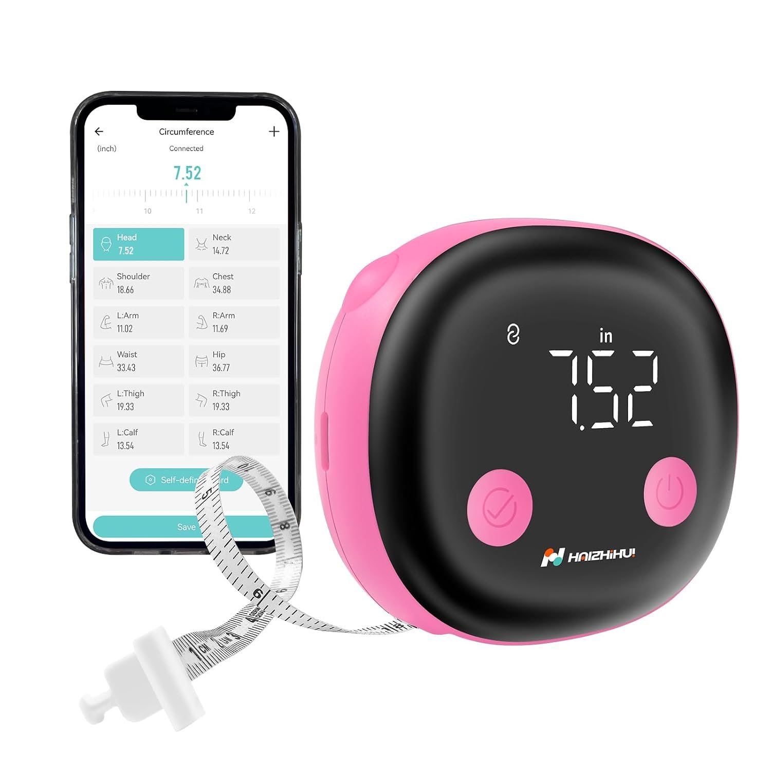 Fitdays Smart Body Tape Measure wit...