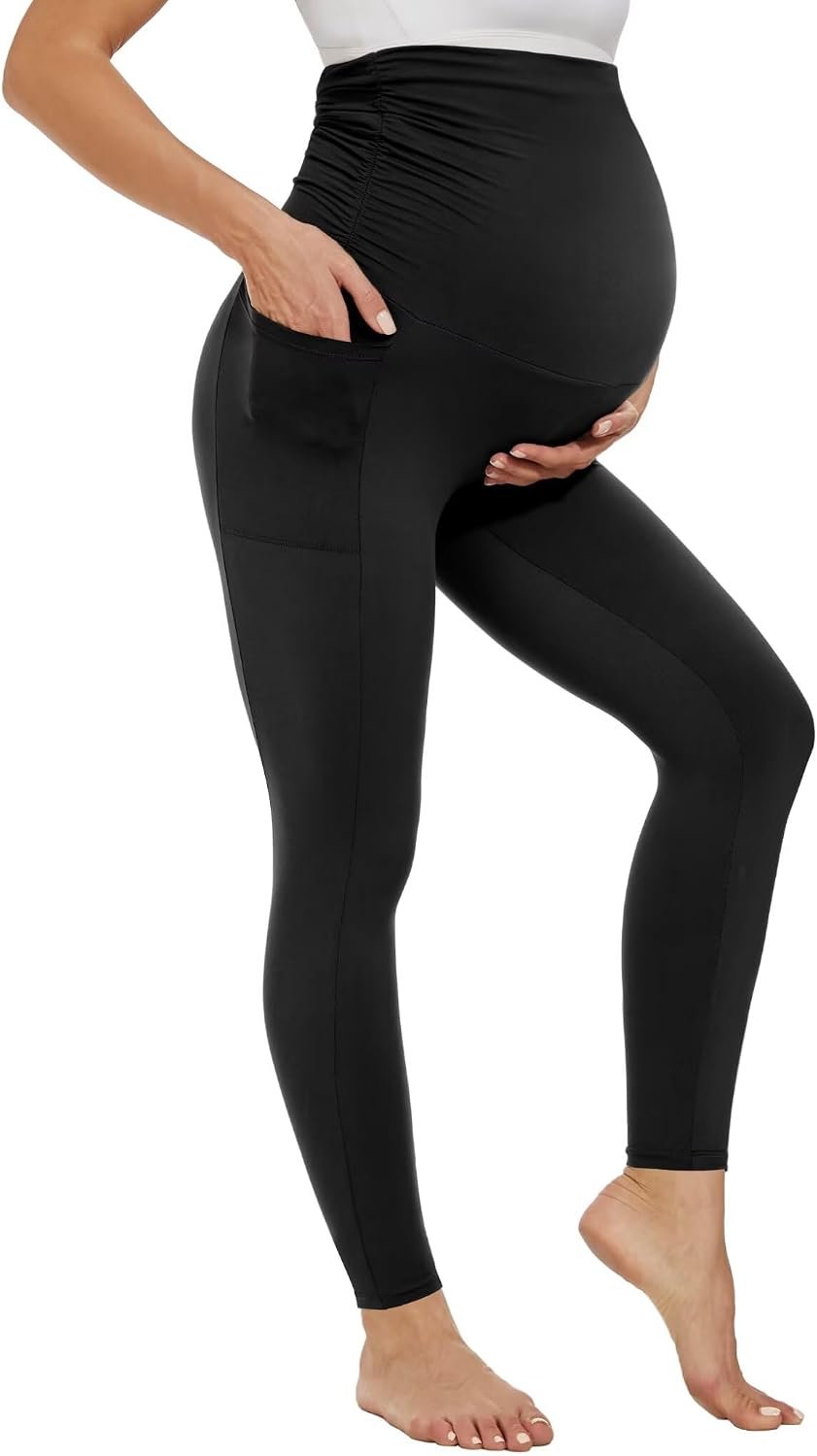 Happy.angel Maternity Leggings with...