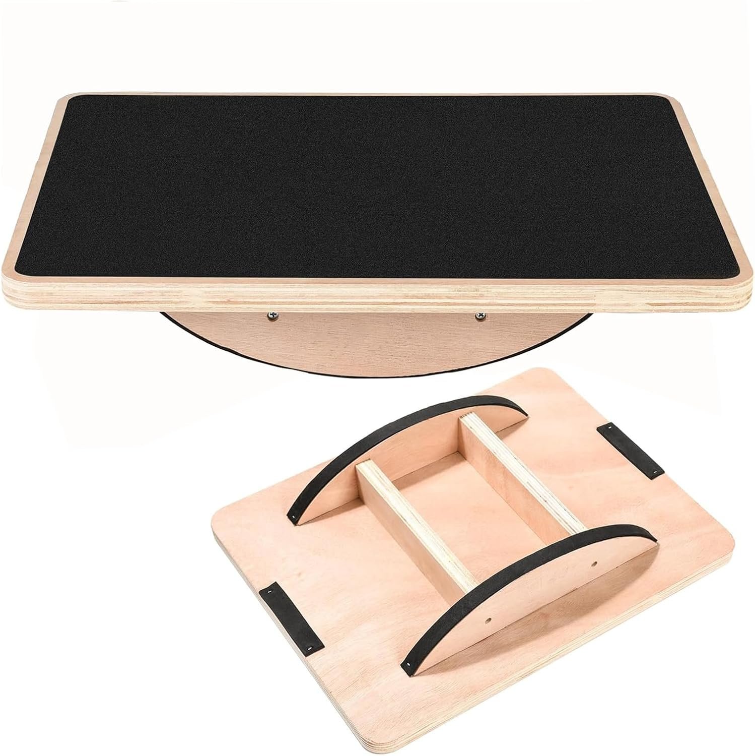 Balance Board Wooden Wobble Board f...