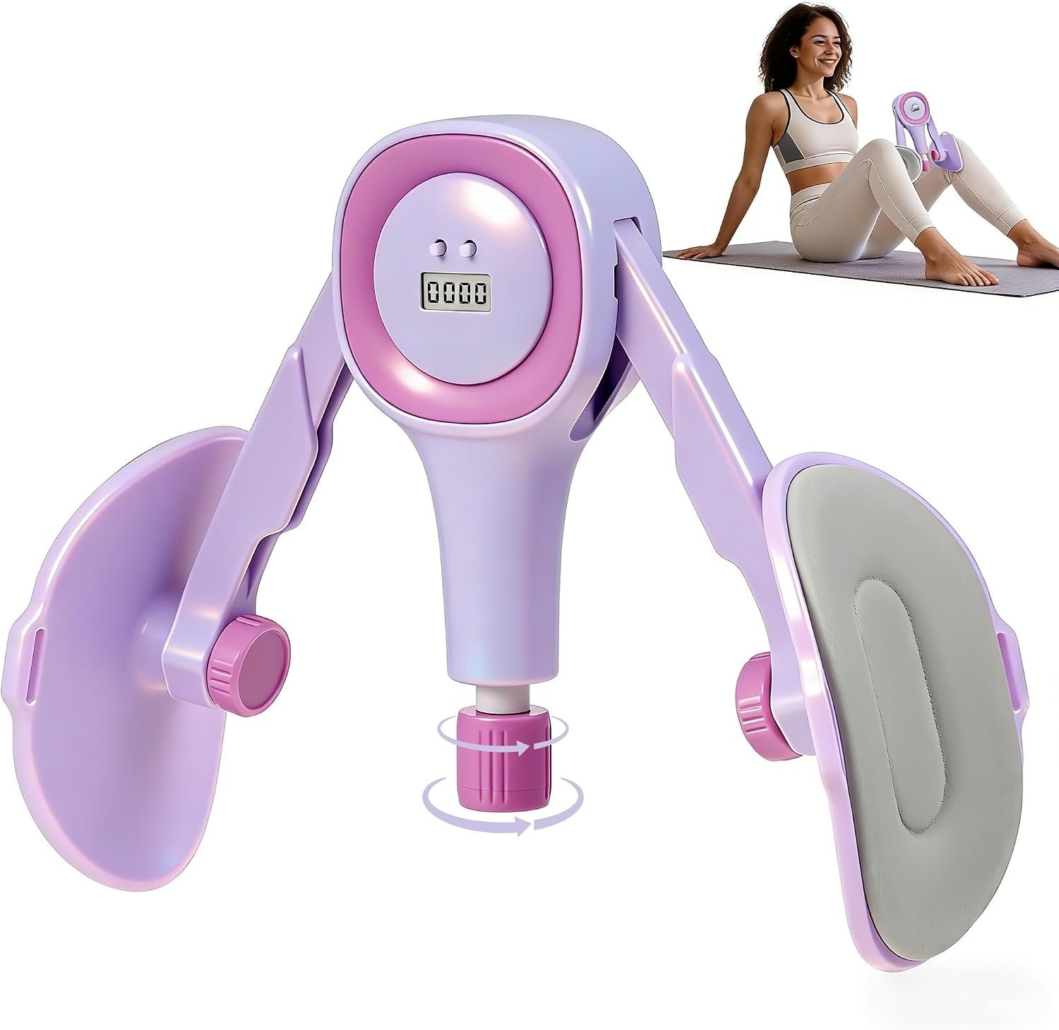 Thigh Trainer for Women, 15-60LB Ad...