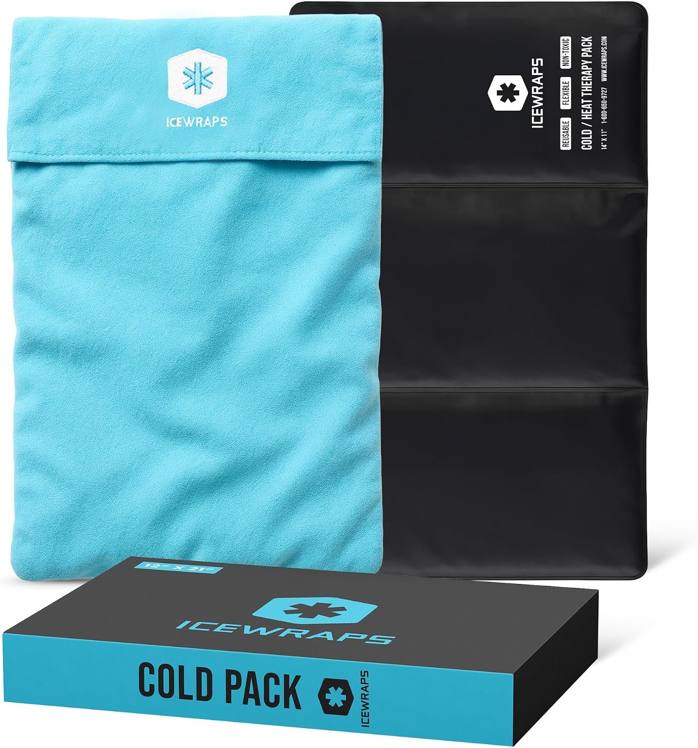 Reusable Cold Pack with Fabric Cove...