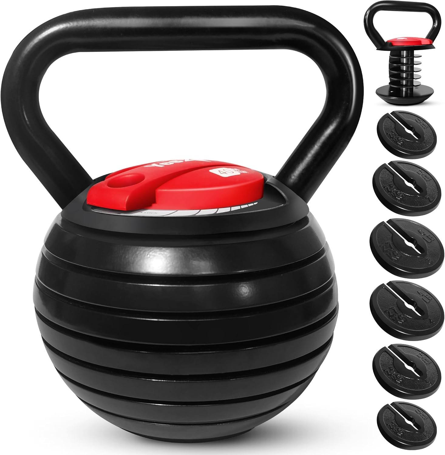 Yes4All Adjustable Kettlebell Set, ...