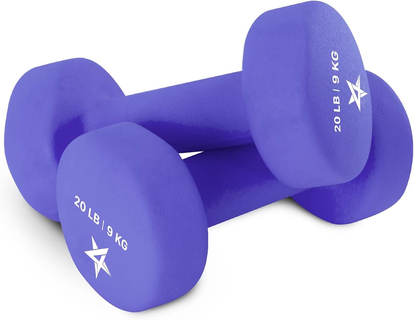 Yes4All Neoprene Dumbbells, Pairs a...