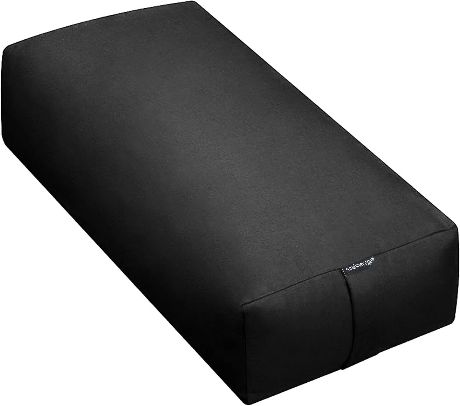 Firm Large Yoga Bolster, 24x12x6in
