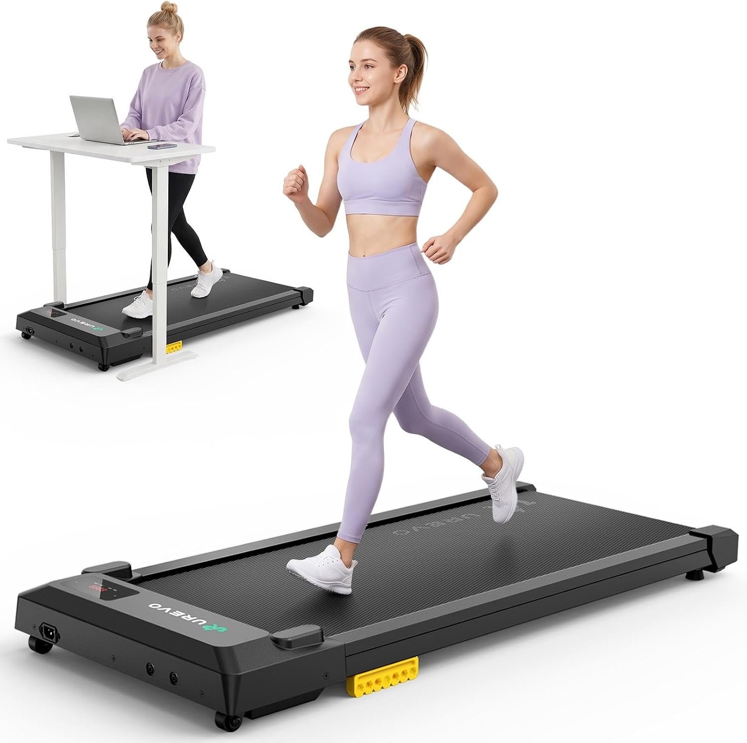 UREVO Smart Walking Pad, Standing D...
