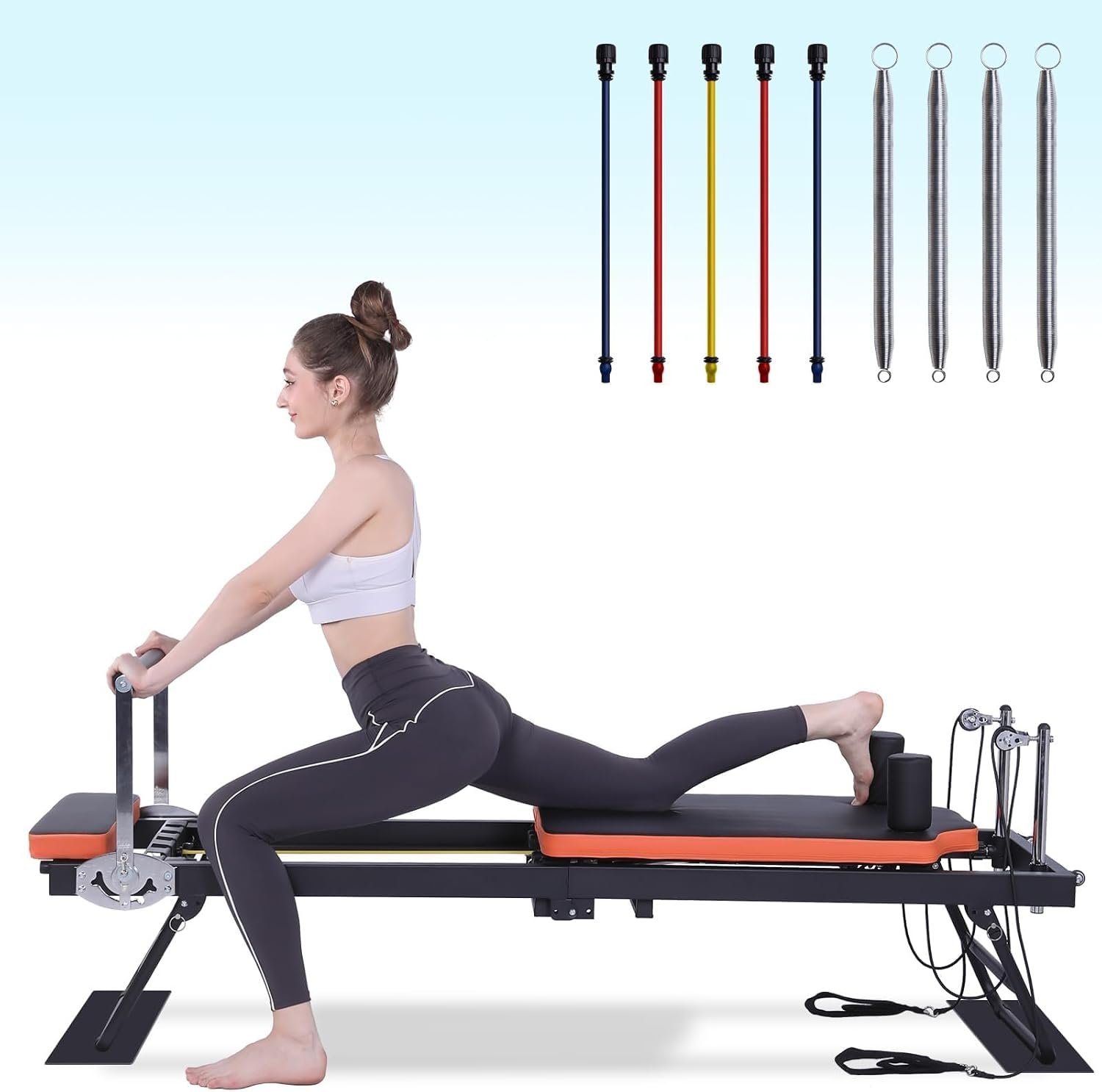 Pilates Reformer,Dpiolrcag Foldable...