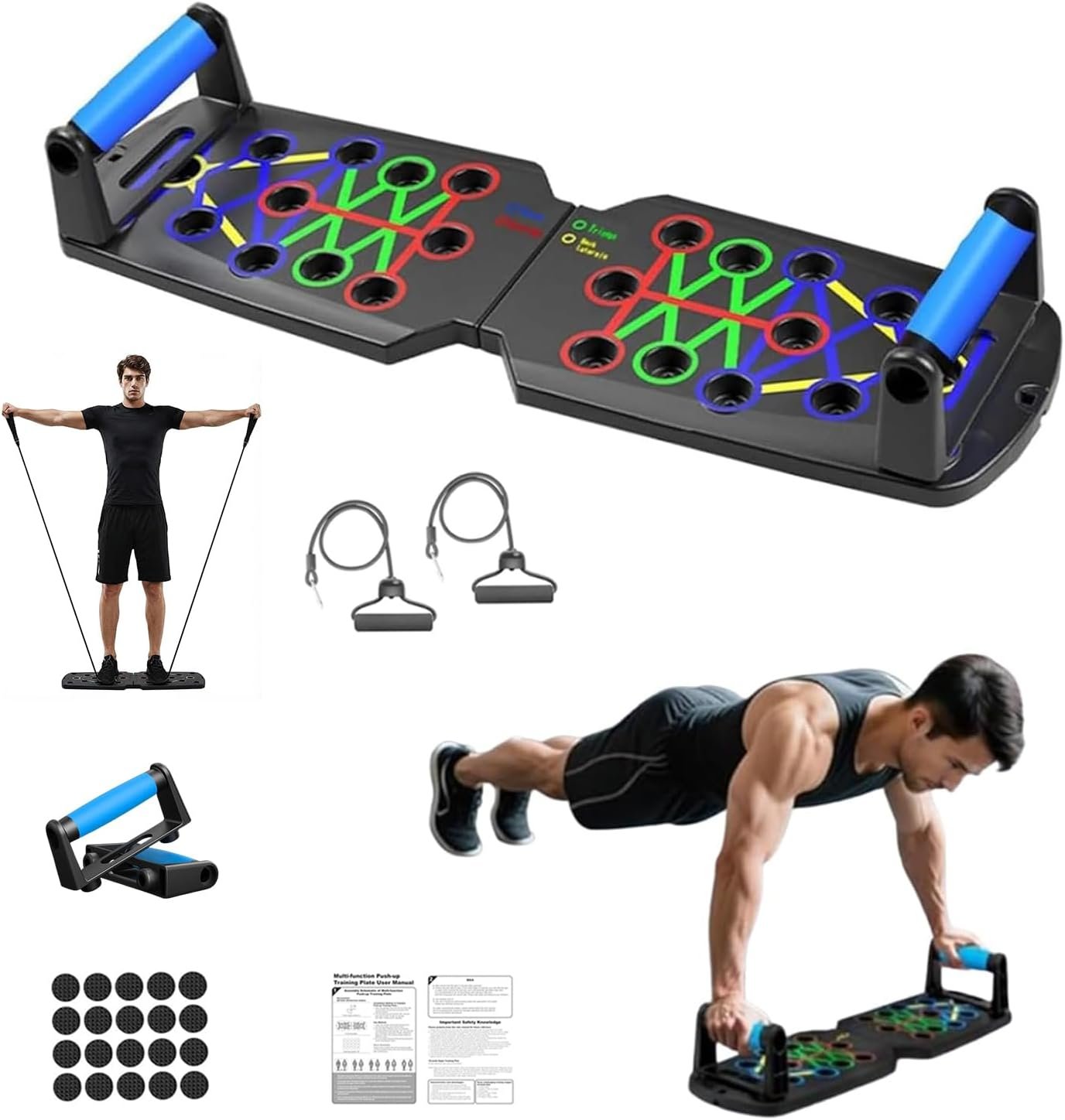 Push Up Board for Men – 15-in...