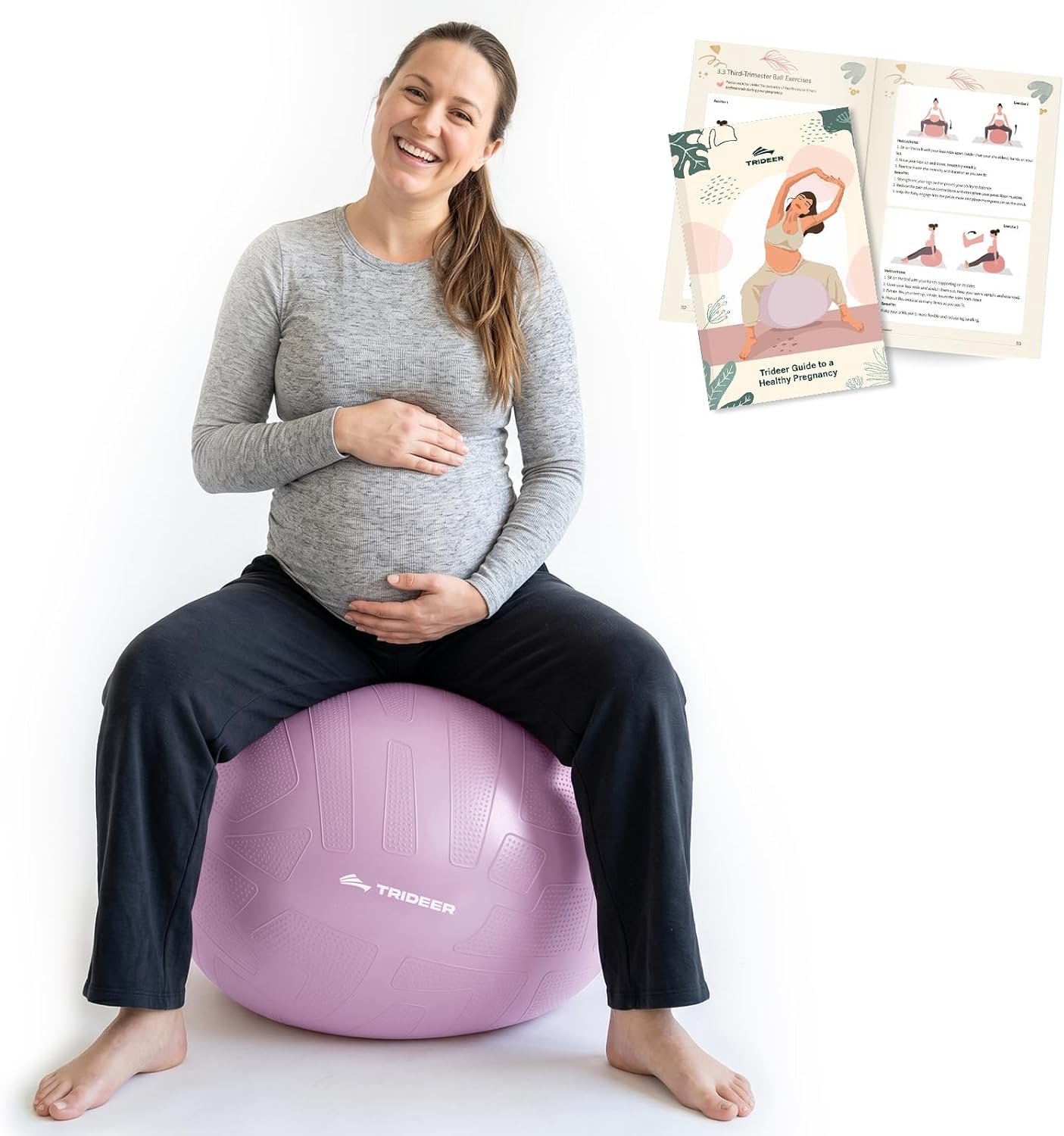Trideer Pregnancy Ball for Daily Co...