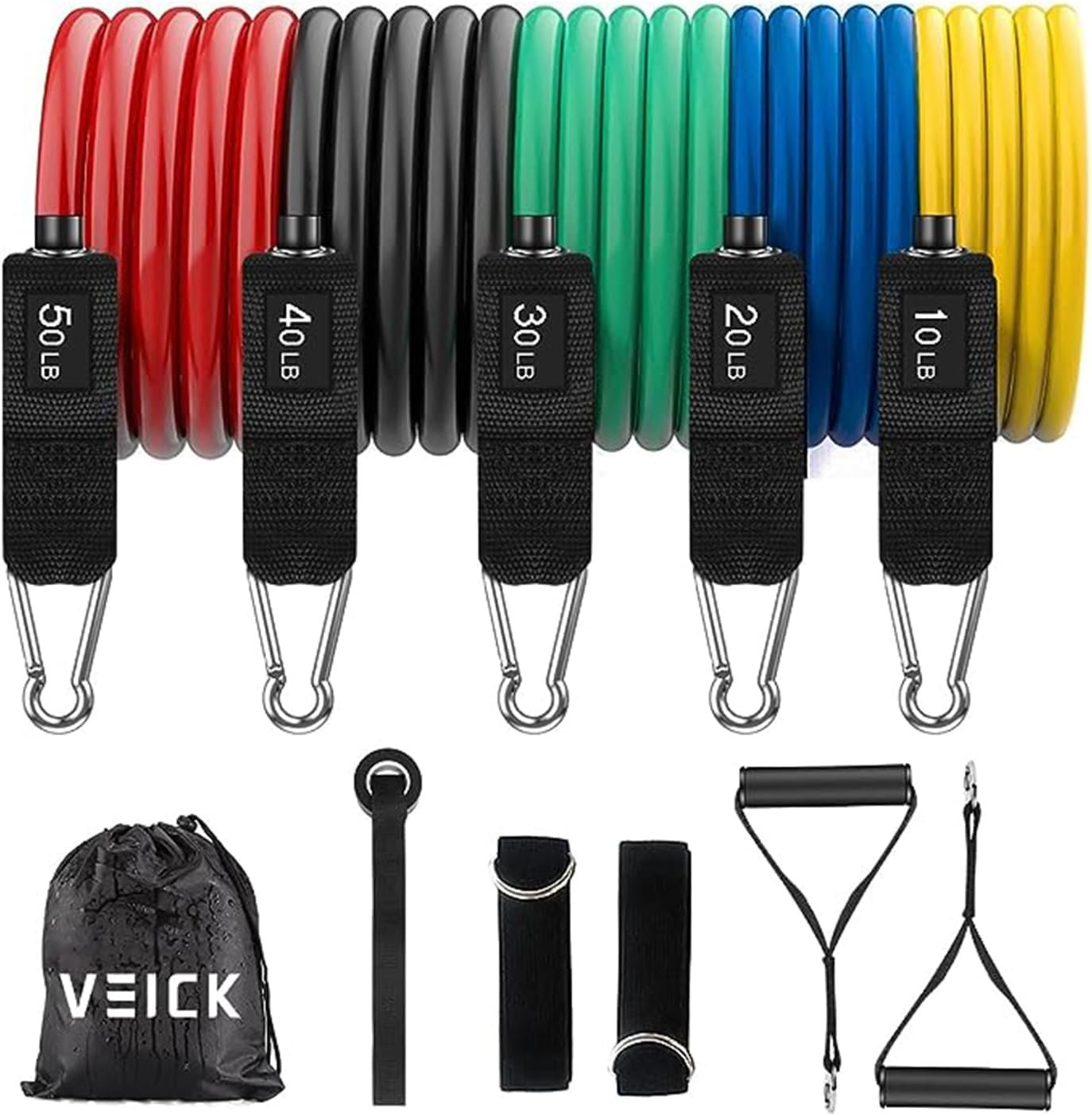 VEICK Resistance Bands with Handles...