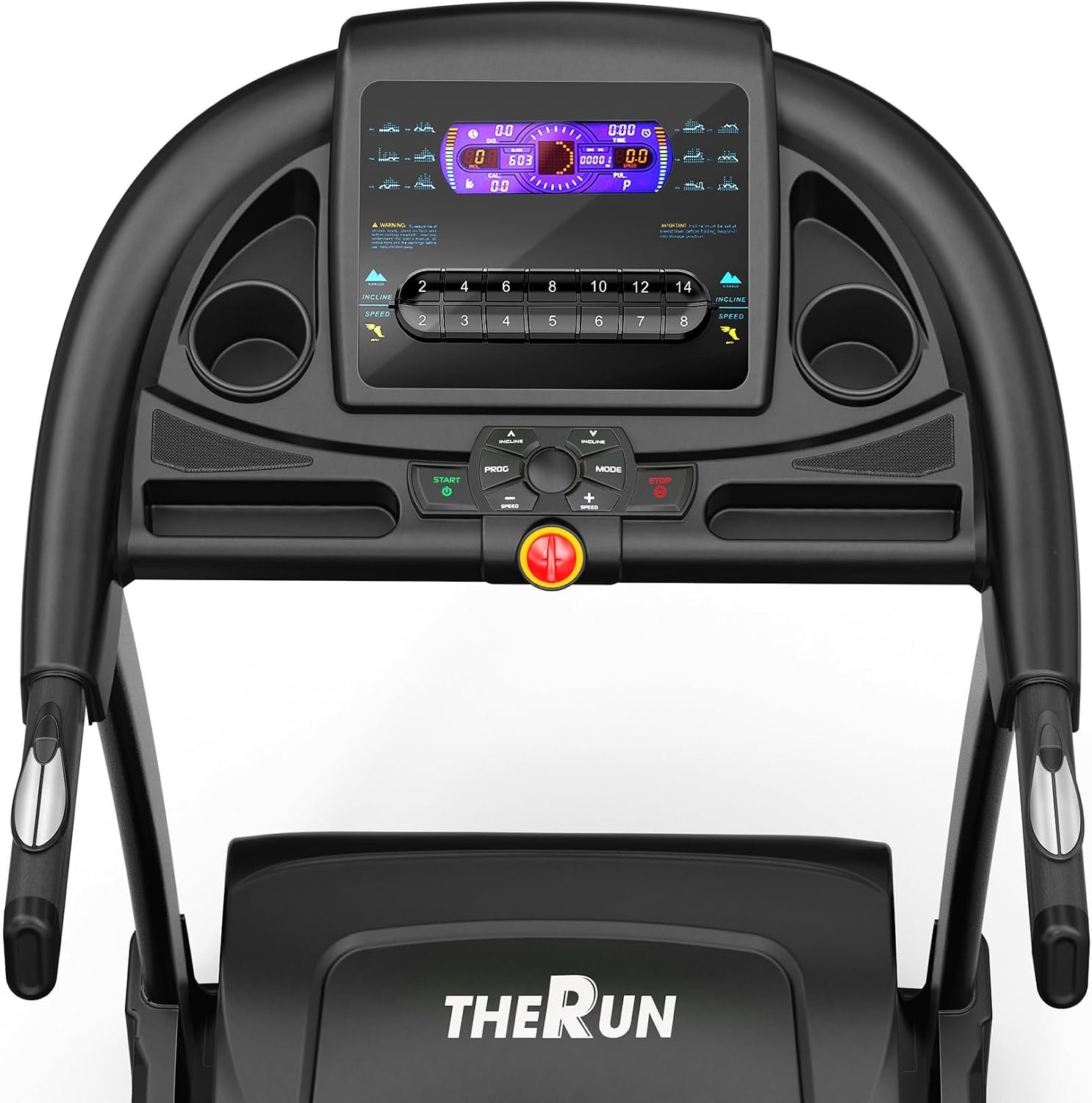 THERUN Treadmill for Home 15% Running Treadmill with Auto Incline, 10 Mph - Image 2