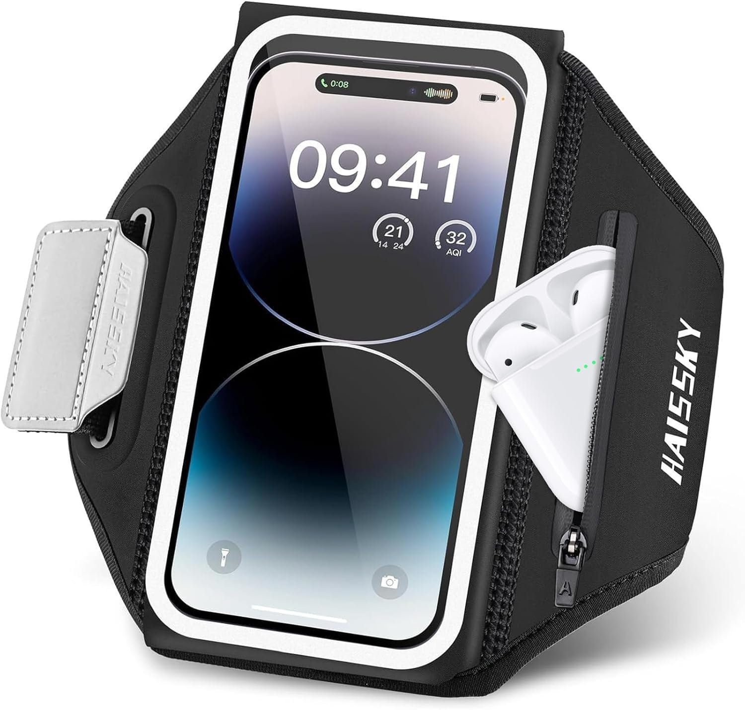 Running Armband 3D Design Sweat Res...