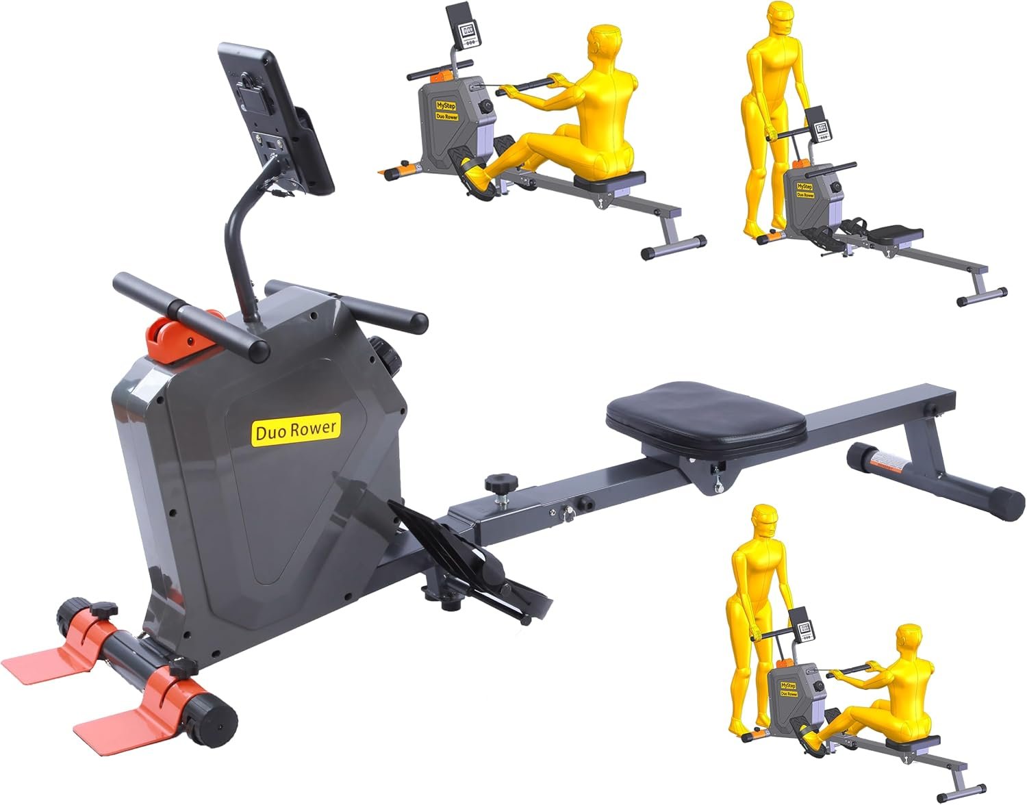 Magnetic Rowing Machine, Quiet Rowi...